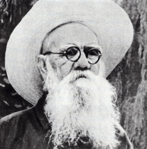 Садовод С. А. Козейчук, проработавший в саду с 1891 по 1952 г. Фотоархив